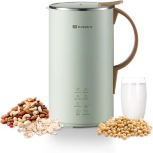 Automatic Nut Milk Maker, 20 oz Soy Milk Maker, Homemade Almond, Oat, Coconut, Soy, Plant-Based Milk and Dairy Free Beverages, Almond Milk Maker with Delay Start Boild Water