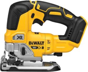 DEWALT 20V MAX XR Jig Saw, 3,200 Blade Speed, Cordless, Brushless Motor, LED Light, Bare Tool Only (DCS334B)