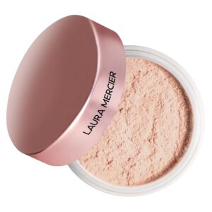 Laura Mercier Translucent Loose Talc-Free Setting Powder Ultra-Blur Natural & Blurring Finish, Long Lasting, For Normal to Dry Mature Skin, 4 Shades for All Skin Tones, Hyaluronic Acid Infused