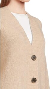 Madewell Women's Fluffy Wool Baker Cardigan Premium Fashion Brands