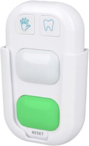 SOARING Timer for Kids,Wireless Battery Powered 2 Minutes Teeth Brush Timer,20 Seconds Hand Washing Timer, Color Indicator Light Stick on Bathroom Timer for Children Training Coach