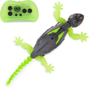 Wall Crawler Gecko, Rechargeable Remote Control Robot Kids Toys, Climbs up Walls for Prank Toys & Games, RC Robot Toys for Boys & Girls Ages 4 & Up