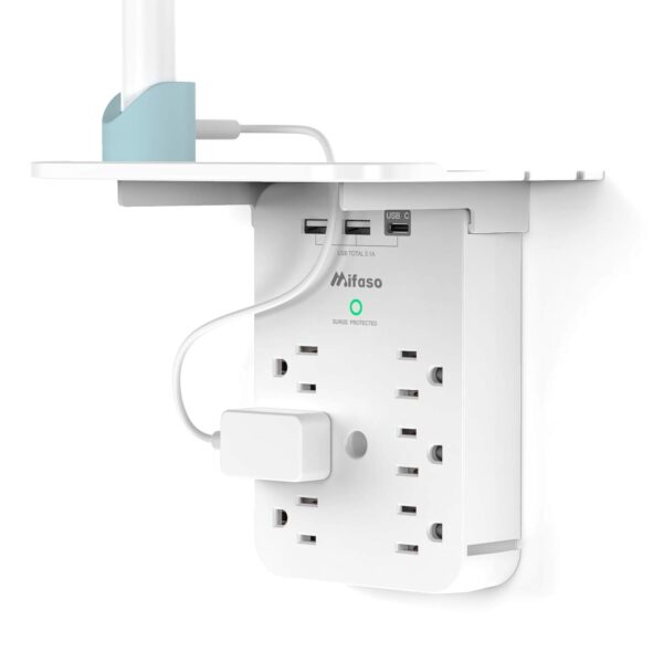 Mifaso Wall Outlet Extender with Surge Protector Review: Expand Your Outlets with USB Charging