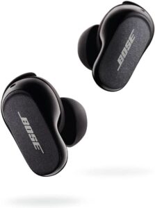 Bose QuietComfort Earbuds II, Wireless, Bluetooth, Proprietary Active Noise Cancelling Technology in-Ear Headphones with Personalized Noise Cancellation & Sound, Triple Black