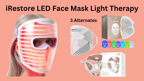 iRestore LED Face Mask Light Therapy Review Youthful Radiant Skin with Reduced Wrinkles and Fine Lines