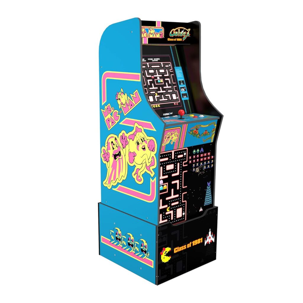 ARCADE1UP Ms. Pac-Man Galaga Class of '81 Arcade Machine - Electronic Games;