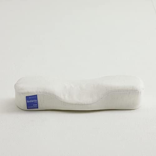 Andante Pillow Orthopedic Memory Foam Pillow for Pain Relief and Posture Correction Design for Firmer Neck Support best pillow for neck pain – Dosaze