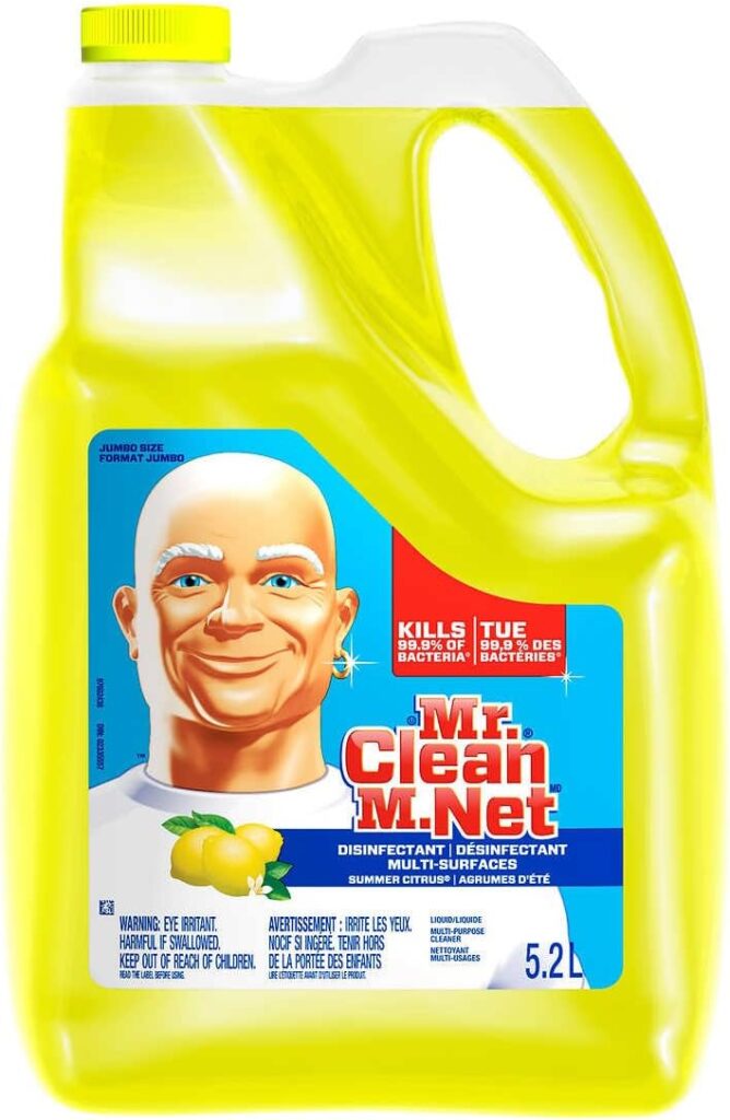Mr. Clean Multi-Surfaces Summer Citrus Liquid Cleaner, 176 Fl Oz